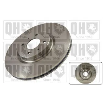 Jeu de 2 disques de frein avant QUINTON HAZELL