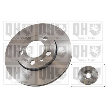 Jeu de 2 disques de frein avant QUINTON HAZELL BDC5282