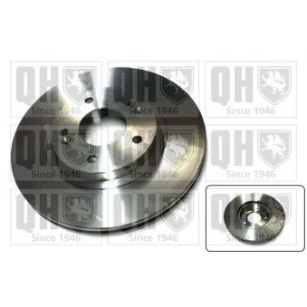Jeu de 2 disques de frein avant QUINTON HAZELL BDC5284