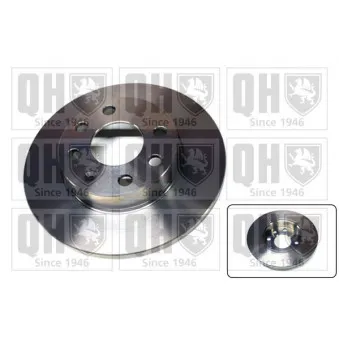 Jeu de 2 disques de frein avant QUINTON HAZELL BDC5306