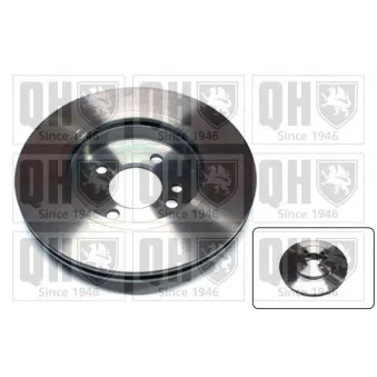 Jeu de 2 disques de frein avant QUINTON HAZELL BDC5312