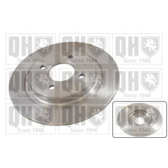 Jeu de 2 disques de frein arrière QUINTON HAZELL