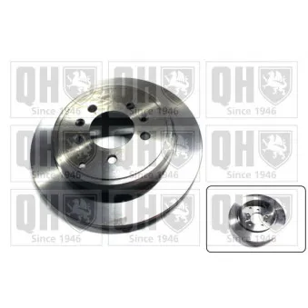 Jeu de 2 disques de frein arrière QUINTON HAZELL