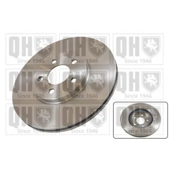 Jeu de 2 disques de frein avant QUINTON HAZELL BDC5339