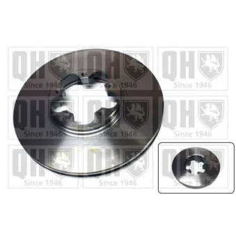 Jeu de 2 disques de frein avant QUINTON HAZELL BDC5342