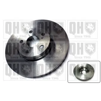 Jeu de 2 disques de frein avant QUINTON HAZELL