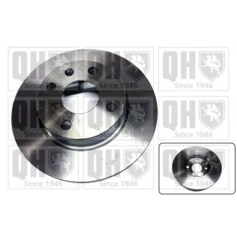 Jeu de 2 disques de frein arrière QUINTON HAZELL BDC5358