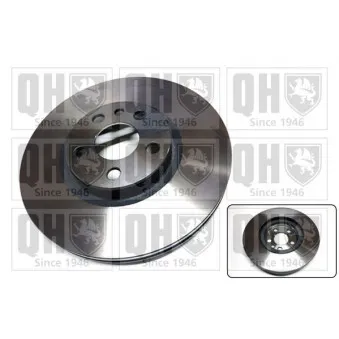 Jeu de 2 disques de frein avant QUINTON HAZELL BDC5360