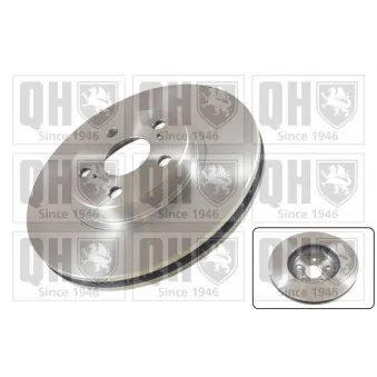 Jeu de 2 disques de frein avant QUINTON HAZELL