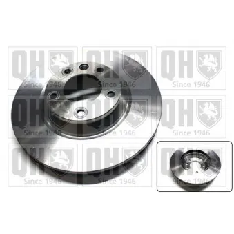 Disque de frein avant gauche QUINTON HAZELL BDC5371