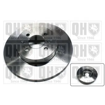Jeu de 2 disques de frein arrière QUINTON HAZELL BDC5385