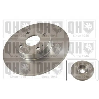 Jeu de 2 disques de frein arrière QUINTON HAZELL