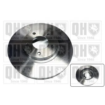 Jeu de 2 disques de frein avant QUINTON HAZELL BDC5394