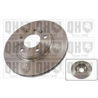 Jeu de 2 disques de frein avant QUINTON HAZELL BDC5396