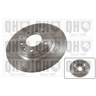 Jeu de 2 disques de frein arrière QUINTON HAZELL BDC5397