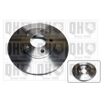 Jeu de 2 disques de frein avant QUINTON HAZELL BDC5398