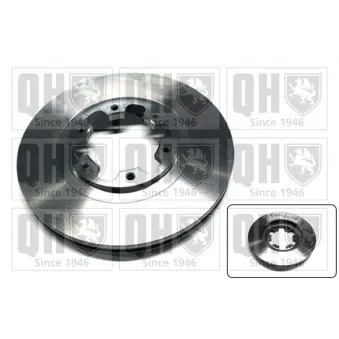 Jeu de 2 disques de frein avant QUINTON HAZELL BDC5400