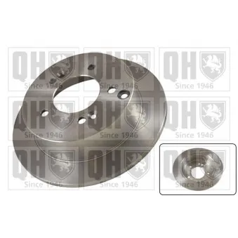 Jeu de 2 disques de frein arrière QUINTON HAZELL BDC5409
