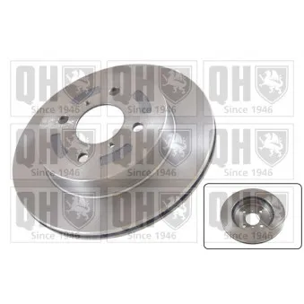 Jeu de 2 disques de frein avant QUINTON HAZELL
