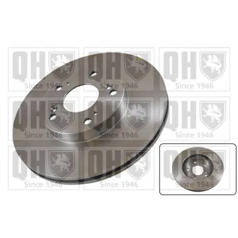Jeu de 2 disques de frein avant QUINTON HAZELL