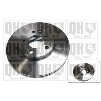 Jeu de 2 disques de frein avant QUINTON HAZELL BDC5424