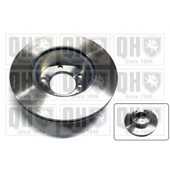 Jeu de 2 disques de frein avant QUINTON HAZELL BDC5435