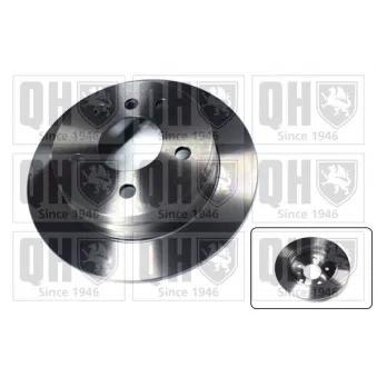 Jeu de 2 disques de frein arrière QUINTON HAZELL BDC5439