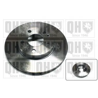 Jeu de 2 disques de frein avant QUINTON HAZELL BDC5440