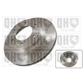 Jeu de 2 disques de frein arrière QUINTON HAZELL