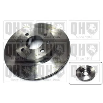 Jeu de 2 disques de frein avant QUINTON HAZELL BDC5450