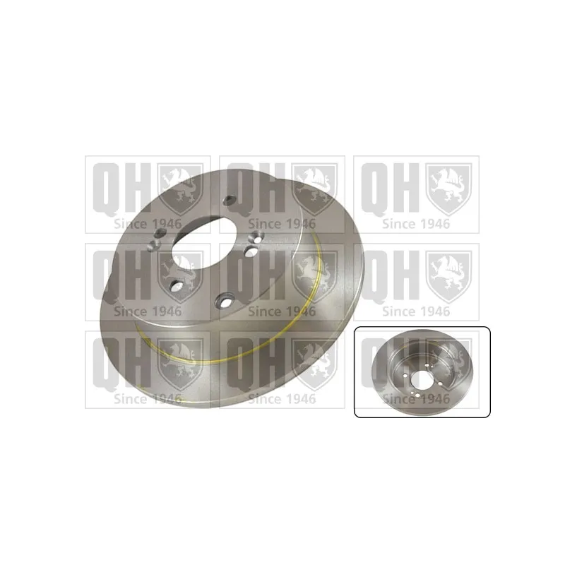 Disque de frein arrière droit QUINTON HAZELL BDC5451