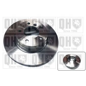 Jeu de 2 disques de frein avant QUINTON HAZELL BDC5457