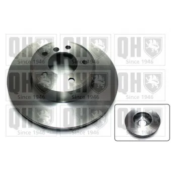 Jeu de 2 disques de frein avant QUINTON HAZELL BDC5458
