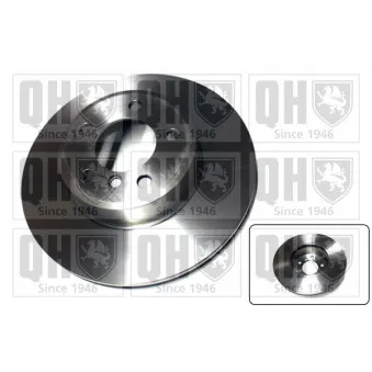 Jeu de 2 disques de frein avant QUINTON HAZELL BDC5460