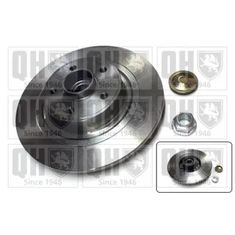 Jeu de 2 disques de frein arrière QUINTON HAZELL BDC5468