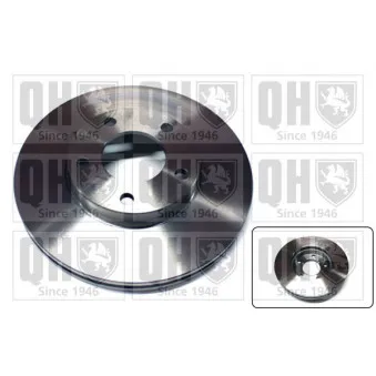 Jeu de 2 disques de frein avant QUINTON HAZELL BDC5490
