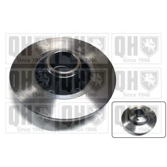 Jeu de 2 disques de frein arrière QUINTON HAZELL BDC5494