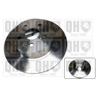 Jeu de 2 disques de frein arrière QUINTON HAZELL BDC5503