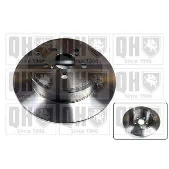 Jeu de 2 disques de frein arrière QUINTON HAZELL