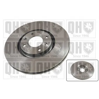 Jeu de 2 disques de frein avant QUINTON HAZELL BDC5520