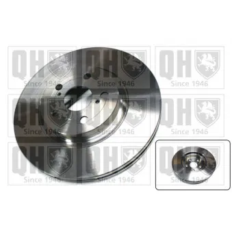 Jeu de 2 disques de frein avant QUINTON HAZELL BDC5521