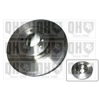 Jeu de 2 disques de frein avant QUINTON HAZELL BDC5529