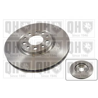 Jeu de 2 disques de frein avant QUINTON HAZELL BDC5532