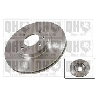 Jeu de 2 disques de frein avant QUINTON HAZELL