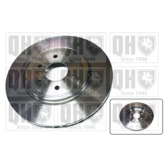 Jeu de 2 disques de frein avant QUINTON HAZELL BDC5540