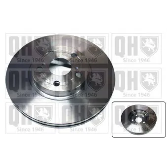 Jeu de 2 disques de frein avant QUINTON HAZELL BDC5544