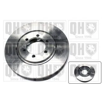 Jeu de 2 disques de frein avant QUINTON HAZELL BDC5559