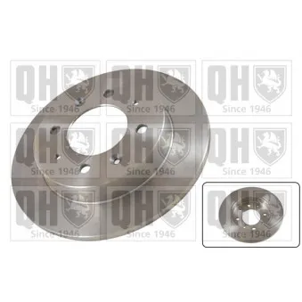 Jeu de 2 disques de frein arrière QUINTON HAZELL