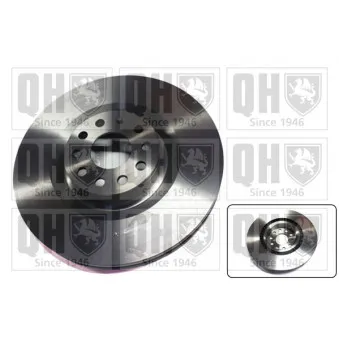 Jeu de 2 disques de frein avant QUINTON HAZELL BDC5575