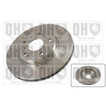Jeu de 2 disques de frein avant QUINTON HAZELL BDC5576